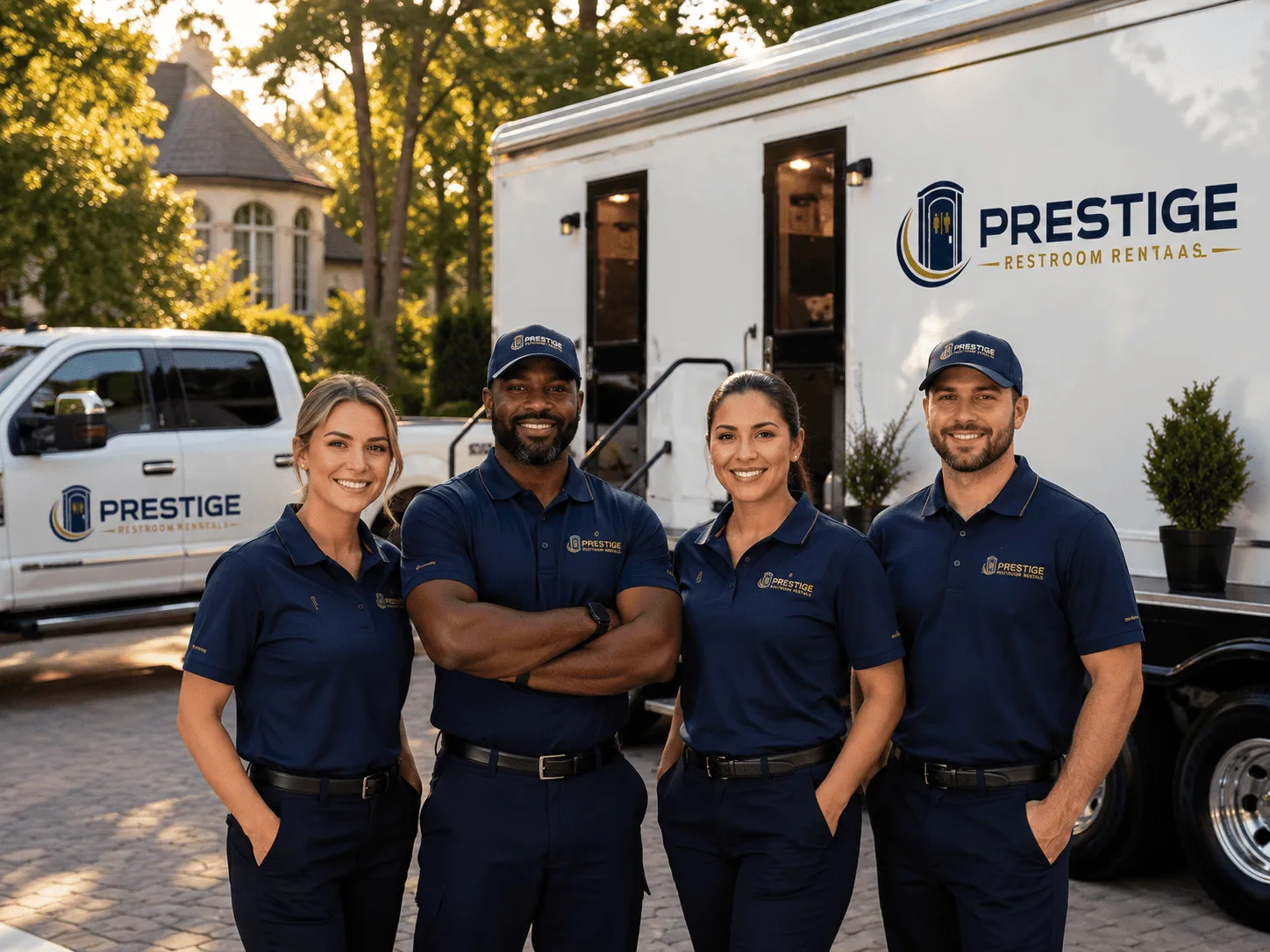 Trusted Luxury Portable Restrooms company in Geneva, OH